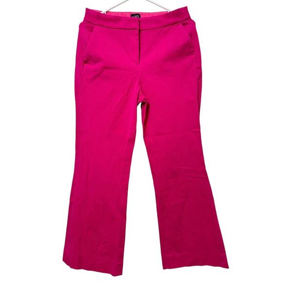J.Crew Tall Kelsey cotton-blend flare pant, Size 6T - Picture 3 of 7
